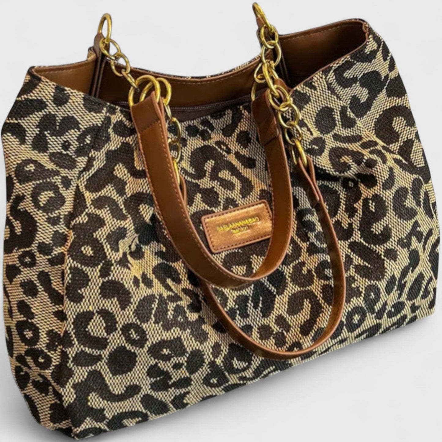 Leona Leopard Tote