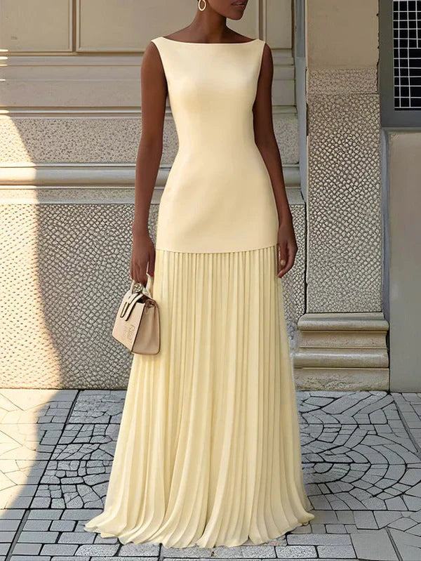 Elysia Pleated Dress