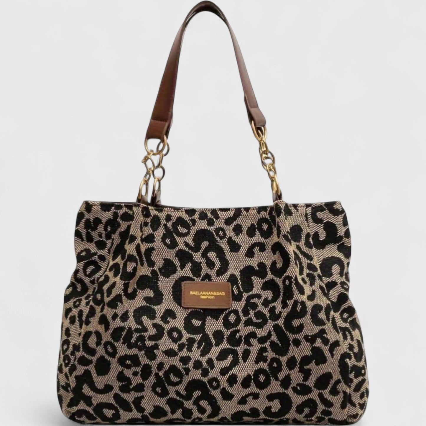 Leona Leopard Tote