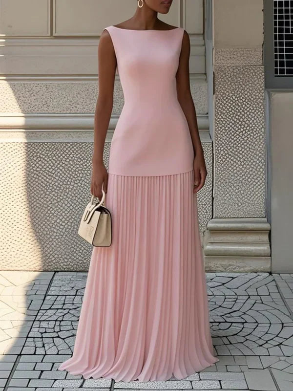 Elysia Pleated Dress