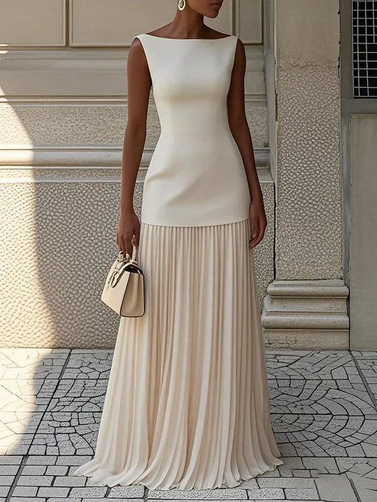 Elysia Pleated Dress